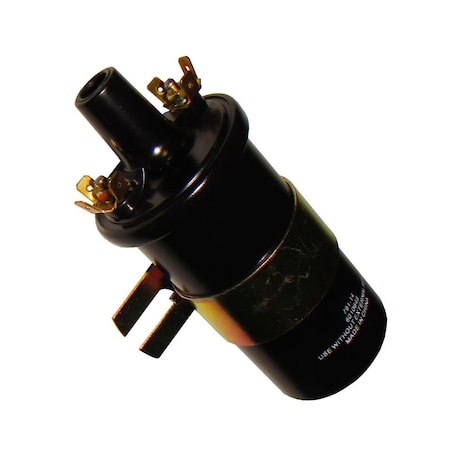 Aftermarket 12 Volt Ignition Coil with Bracket ELV70-0011